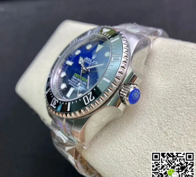 Rolex Deepsea Sea-Dweller 116660 D-BLUE AR Factory 1:1 Best Edition Replica Watch Swiss ETA3135 Blue Black Dial