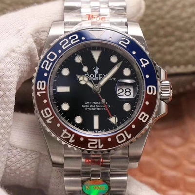 Rolex GMT Master II 126710BLRO-0001 Noob Factory 1:1 Best Edition Replica Watch Black Dial Swiss ETA3285