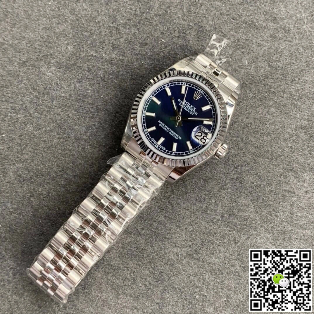 Rolex Datejust M178274-0037 GS Factory 1:1 Best Edition Replica Watch Silver Stainless Steel Strap