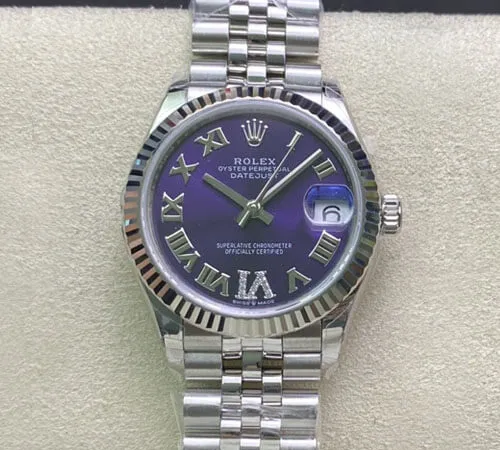 Rolex Datejust M178274-0088 EW Factory 1:1 Best Edition Replica Watch Silver Stainless Steel Strap