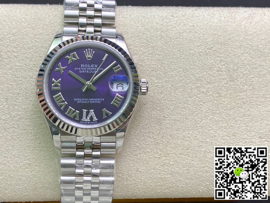 Rolex Datejust M178274-0088 EW Factory 1:1 Best Edition Replica Watch Silver Stainless Steel Strap