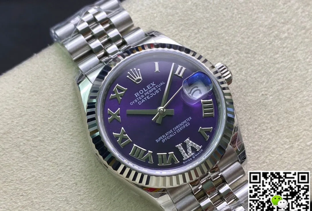 Rolex Datejust M178274-0088 EW Factory 1:1 Best Edition Replica Watch Silver Stainless Steel Strap
