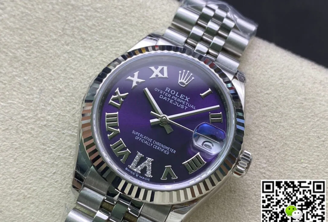 Rolex Datejust M178274-0088 EW Factory 1:1 Best Edition Replica Watch Silver Stainless Steel Strap