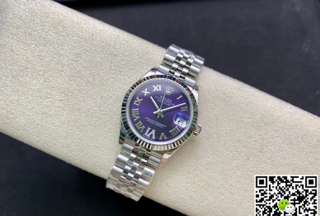 Rolex Datejust M178274-0088 EW Factory 1:1 Best Edition Replica Watch Silver Stainless Steel Strap