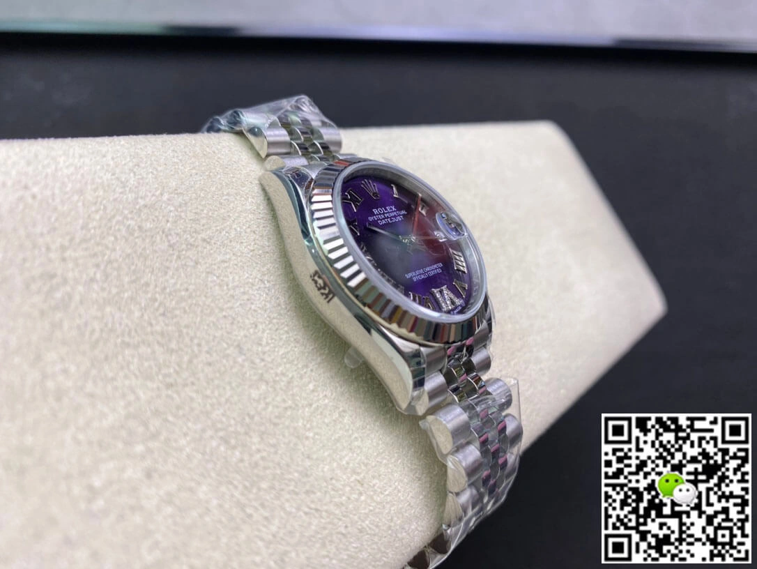 Rolex Datejust M178274-0088 EW Factory 1:1 Best Edition Replica Watch Silver Stainless Steel Strap