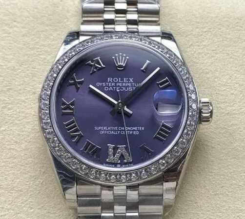 8+ Factory Rolex Datejust M278384RBR-0030 1:1 Best Edition Replica Watch