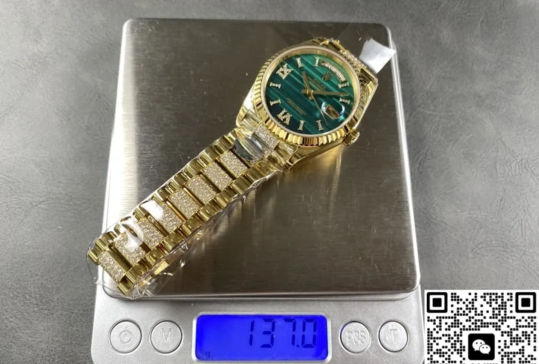 8+ Factory Rolex Day-Date 128238-0048 1:1 Best Edition Replica Watch