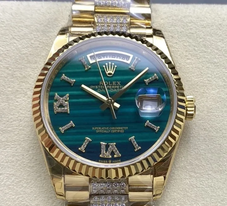 8+ Factory Rolex Day-Date 128238-0048 1:1 Best Edition Replica Watch