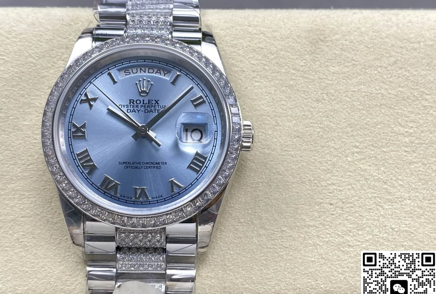 8+ Factory Rolex Day-Date M118346-0044 1:1 Best Edition Replica Watch