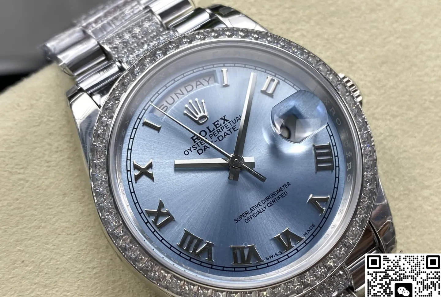 8+ Factory Rolex Day-Date M118346-0044 1:1 Best Edition Replica Watch