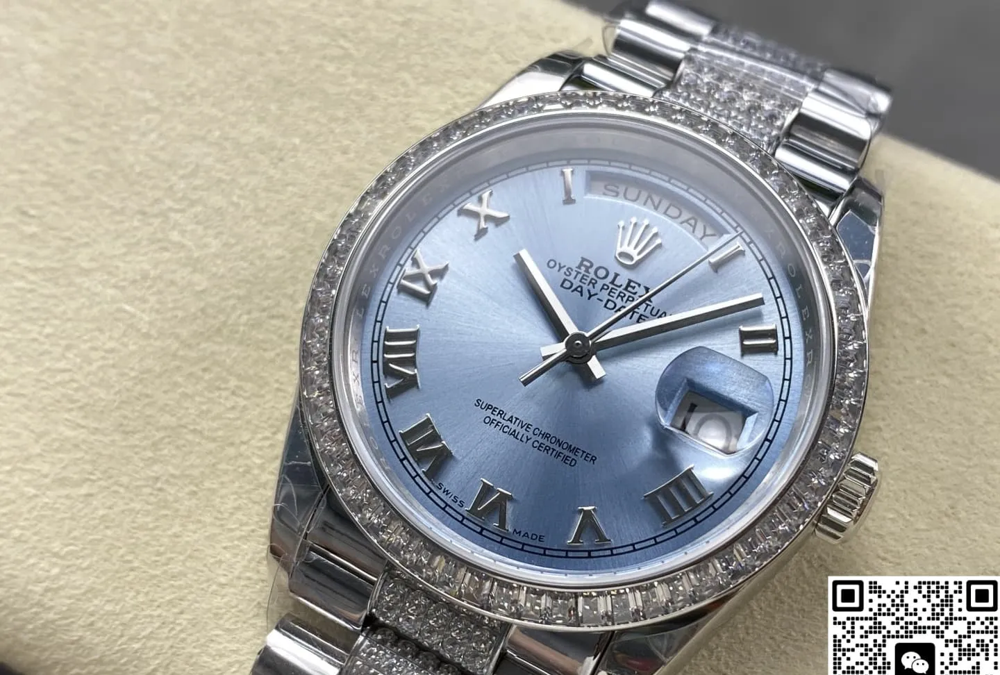 8+ Factory Rolex Day-Date M118346-0044 1:1 Best Edition Replica Watch