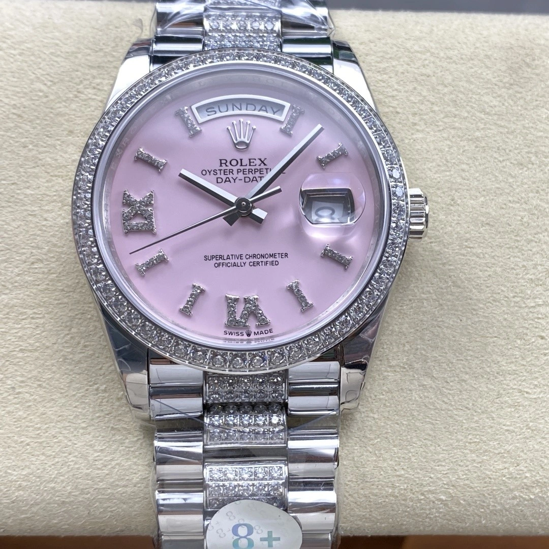 8+ Factory Rolex Day-Date M128349RBR-0017 1:1 Best Edition Replica Watch