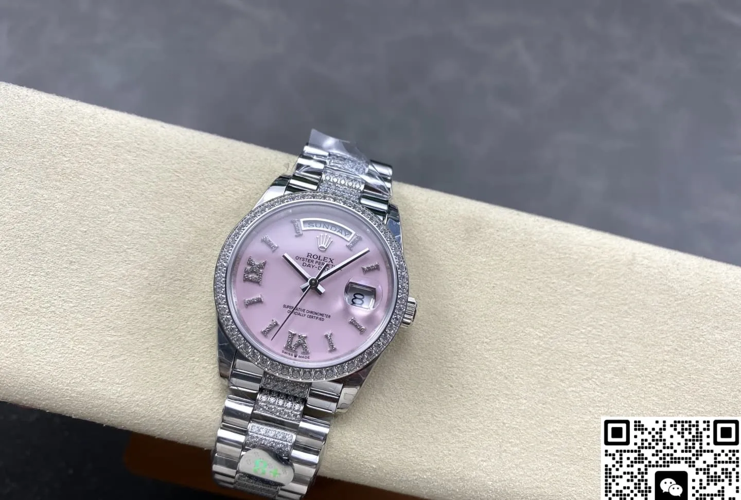 8+ Factory Rolex Day-Date M128349RBR-0017 1:1 Best Edition Replica Watch
