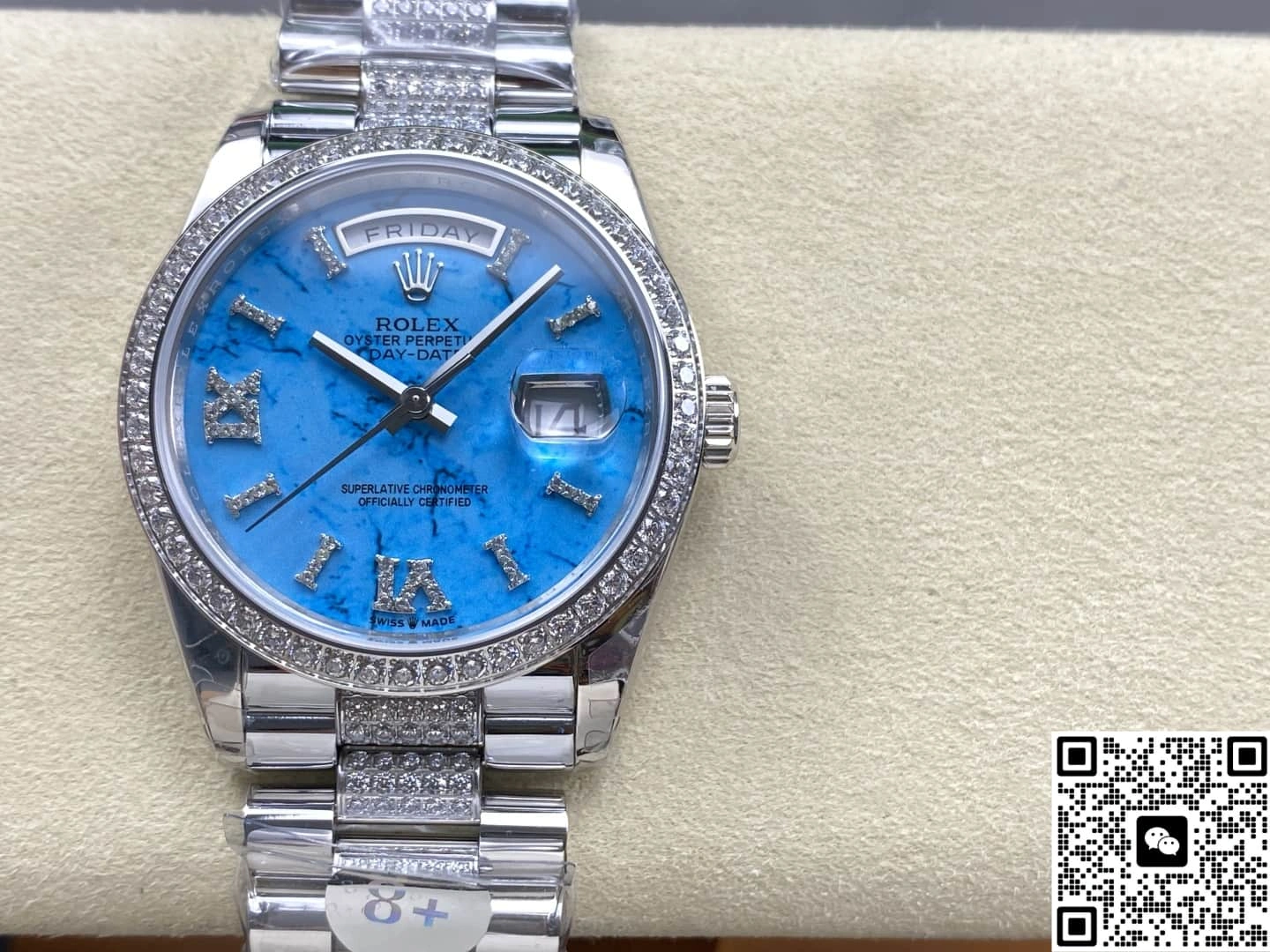 8+ Factory Rolex Day-Date M128349rbr-0032 1:1 Best Edition Replica Watch