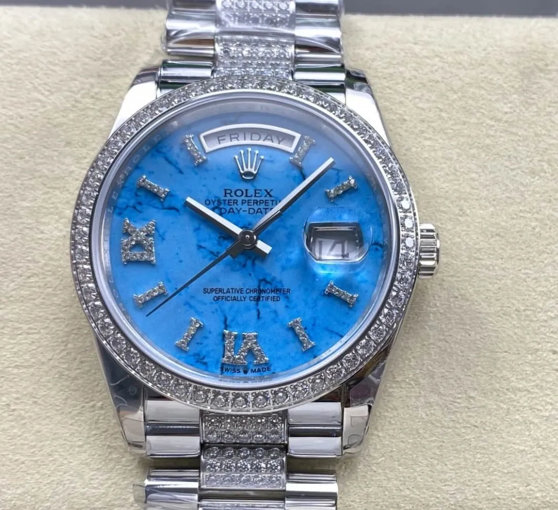 8+ Factory Rolex Day-Date M128349rbr-0032 1:1 Best Edition Replica Watch