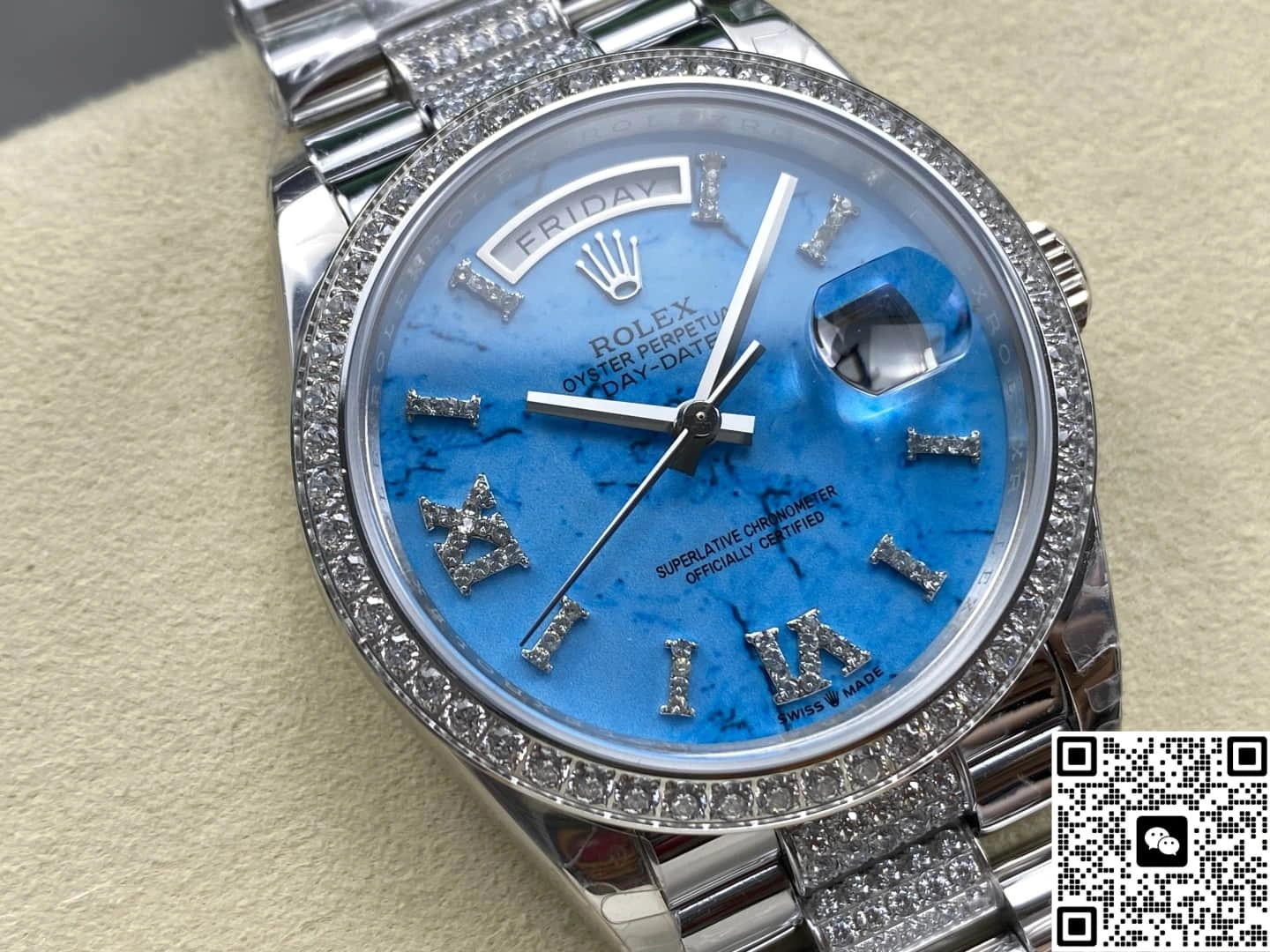 8+ Factory Rolex Day-Date M128349rbr-0032 1:1 Best Edition Replica Watch
