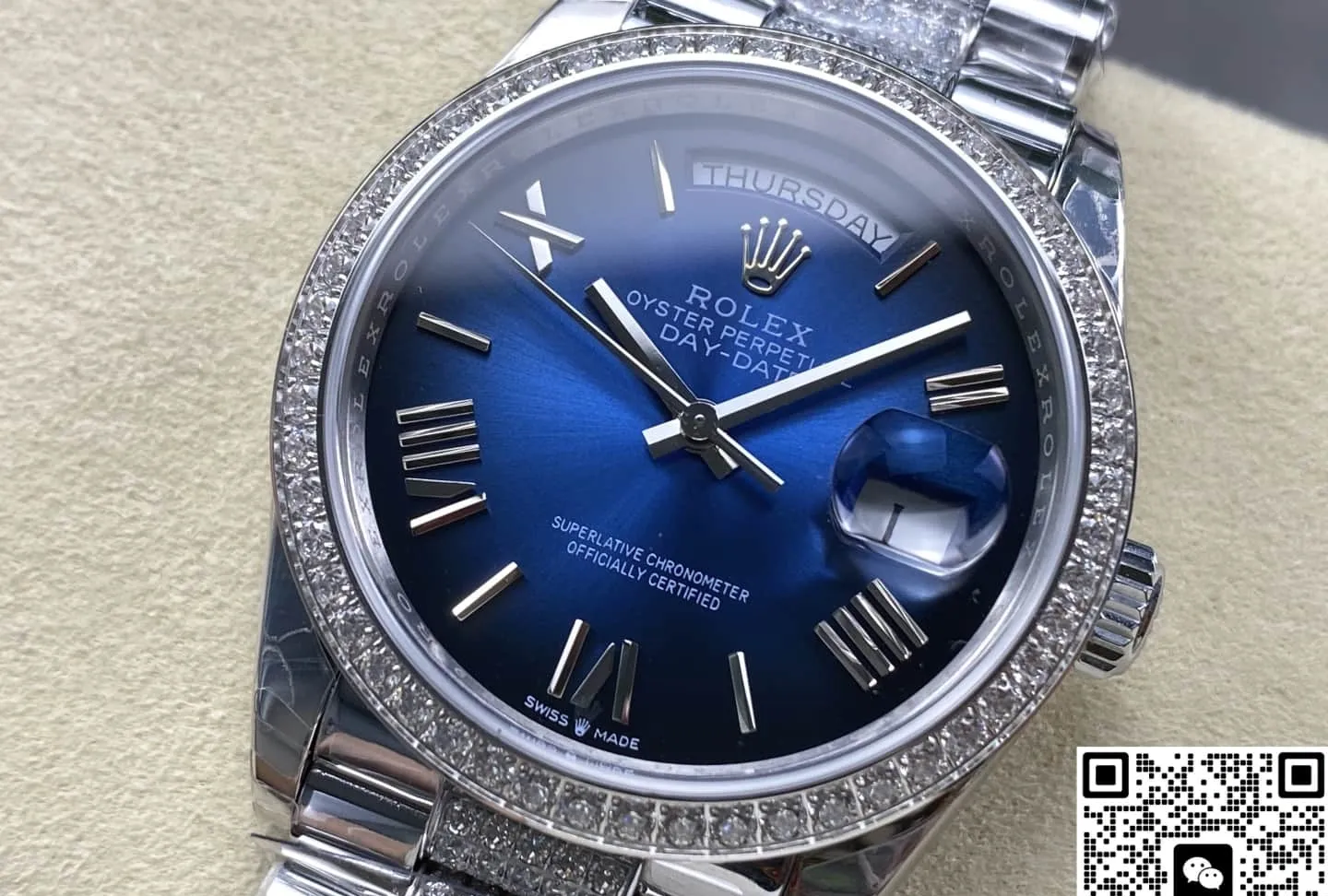 8+ Factory Rolex Day-Date M128349rbr-0048 1:1 Best Edition Replica Watch