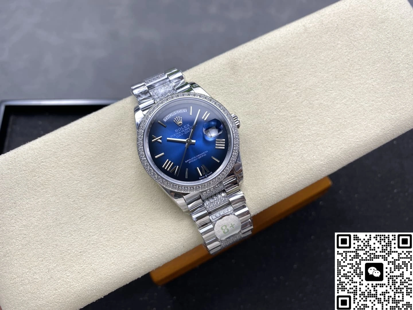 8+ Factory Rolex Day-Date M128349rbr-0048 1:1 Best Edition Replica Watch