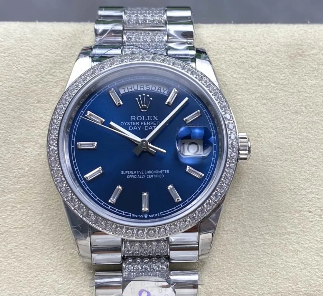 8+ Factory Rolex Day-Date M128349rbr-0052 1:1 Best Edition Replica Watch