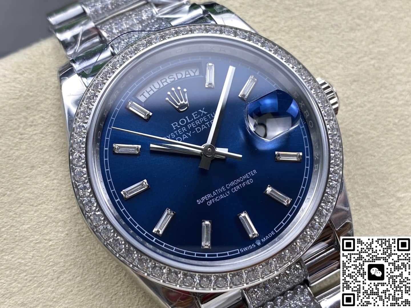 8+ Factory Rolex Day-Date M128349rbr-0052 1:1 Best Edition Replica Watch