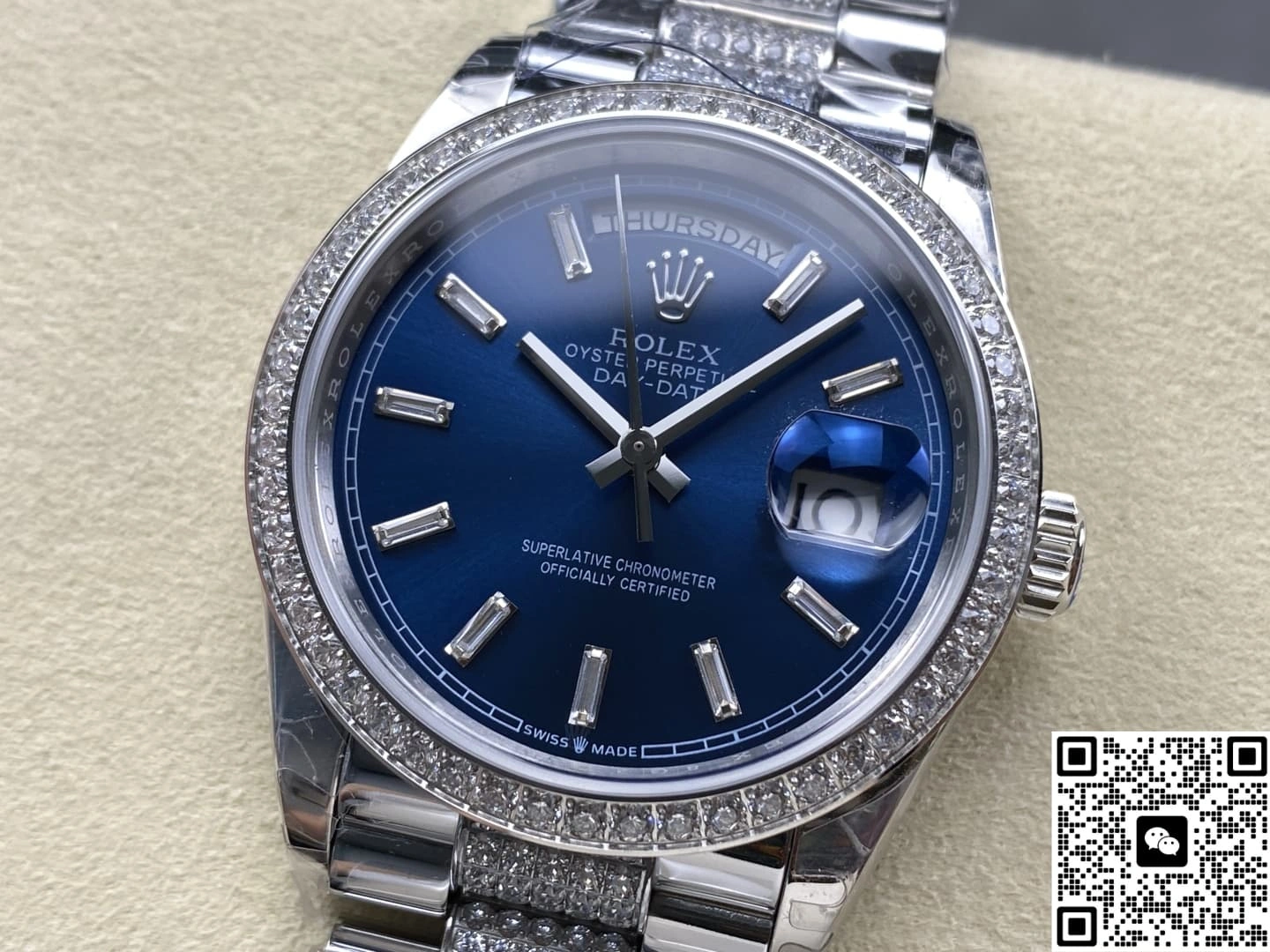 8+ Factory Rolex Day-Date M128349rbr-0052 1:1 Best Edition Replica Watch