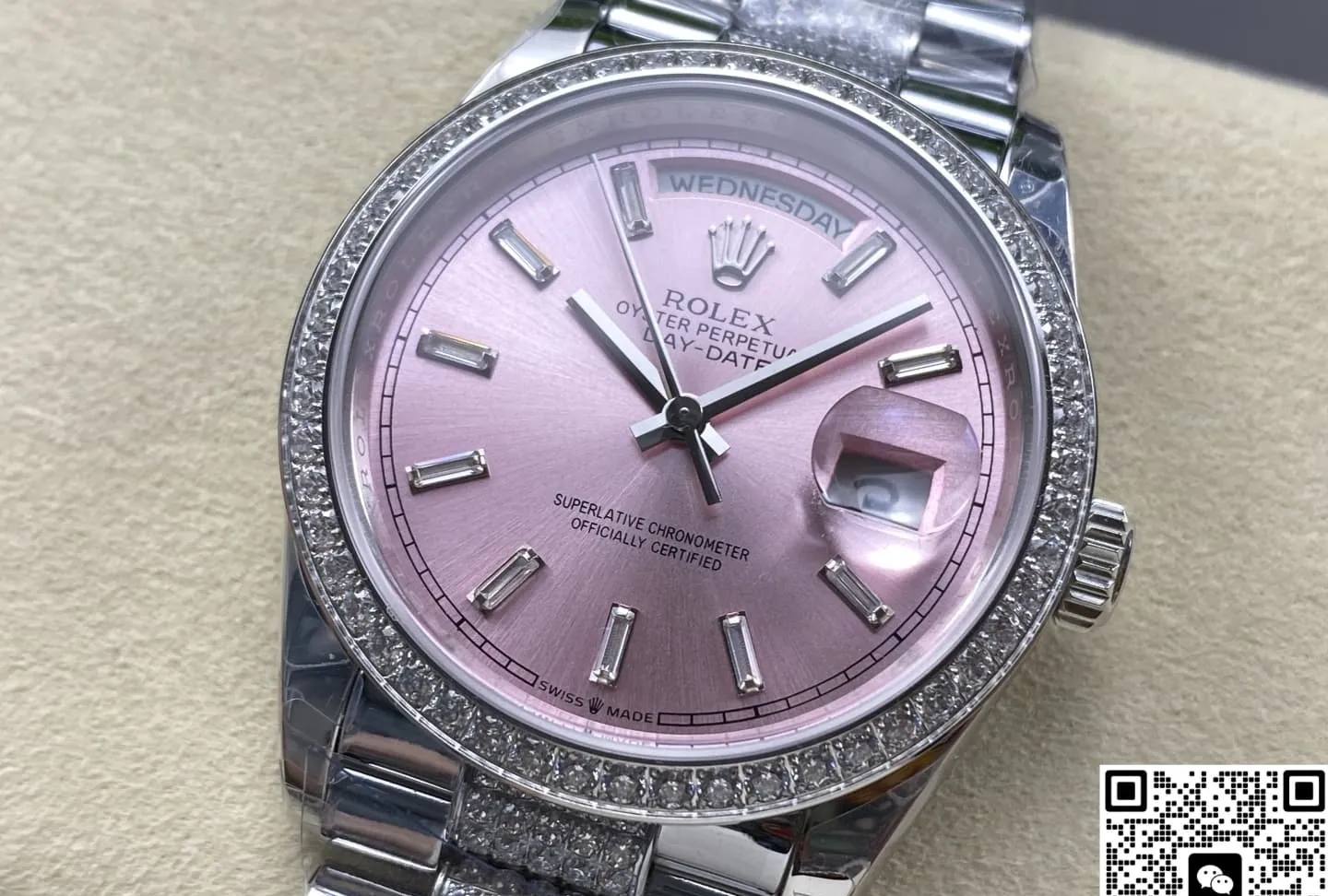 8+ Factory Rolex Day-Date M128349rbr-0054 1:1 Best Edition Replica Watch