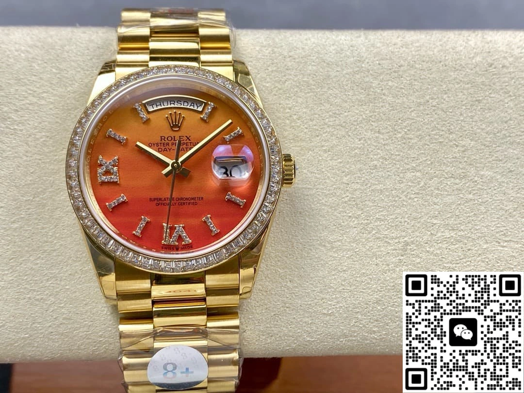 8+ Factory Rolex Day-Date M128398TBR-0018 1:1 Best Edition Replica Watch