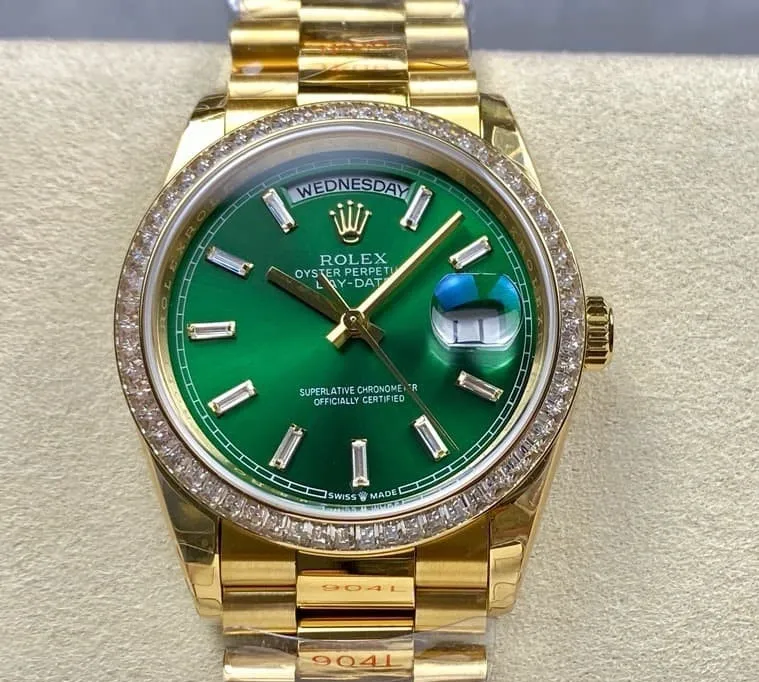 8+ Factory Rolex Day-Date M128398TBR-0035 1:1 Best Edition Replica Watch