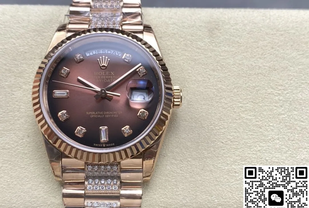 8+ Factory Rolex Day-Date m128235-0038 1:1 Best Edition Replica Watch