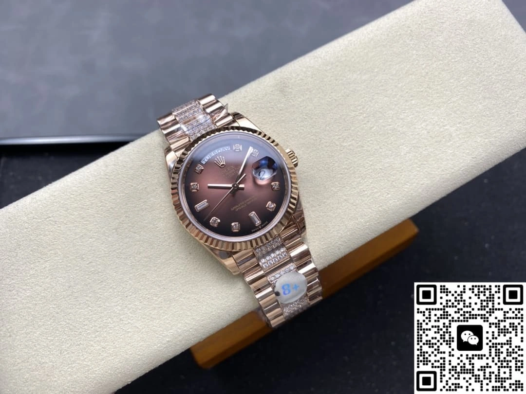8+ Factory Rolex Day-Date m128235-0038 1:1 Best Edition Replica Watch