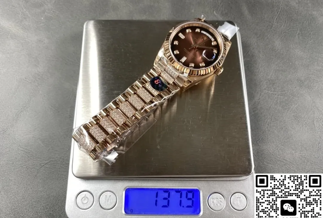 8+ Factory Rolex Day-Date m128235-0038 1:1 Best Edition Replica Watch