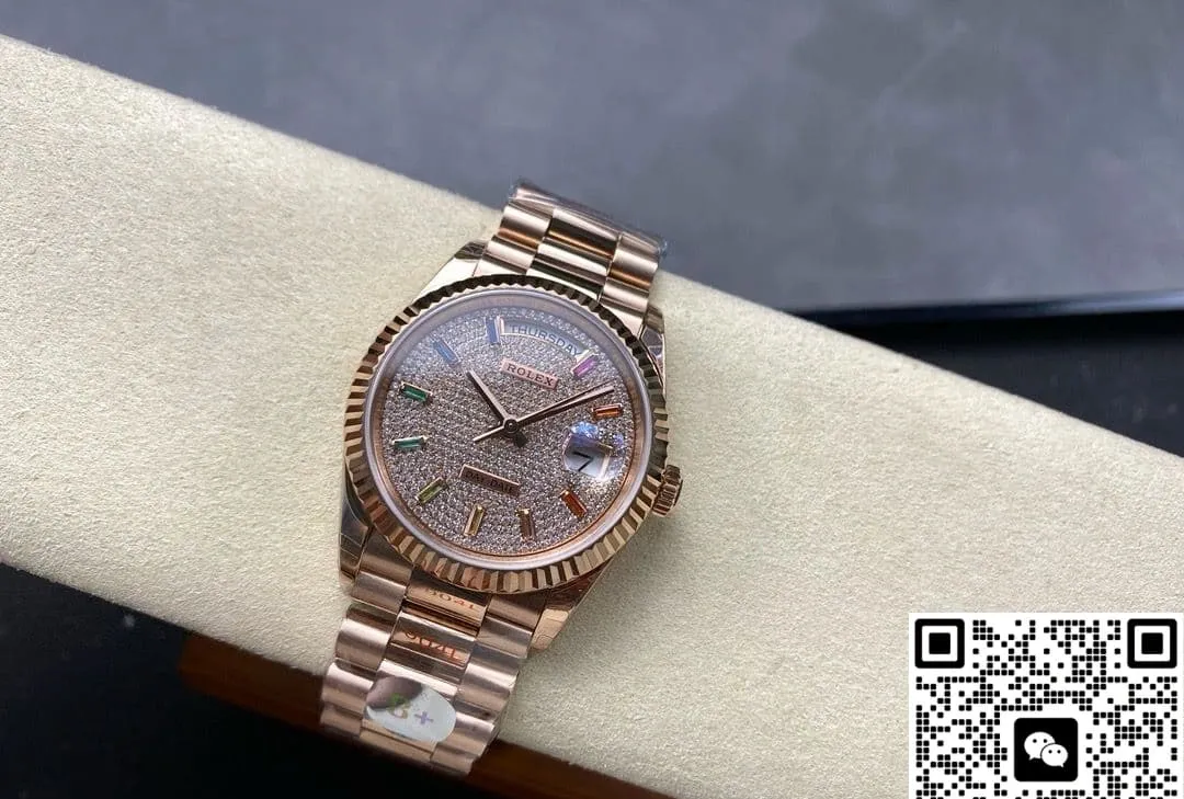 8+ Factory Rolex Day-Date m128235-0039 1:1 Best Edition Replica Watch