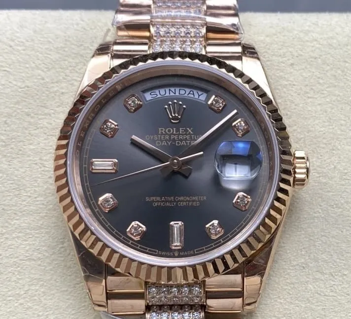 8+ Factory Rolex Day-Date m128235-0051 1:1 Best Edition Replica Watch