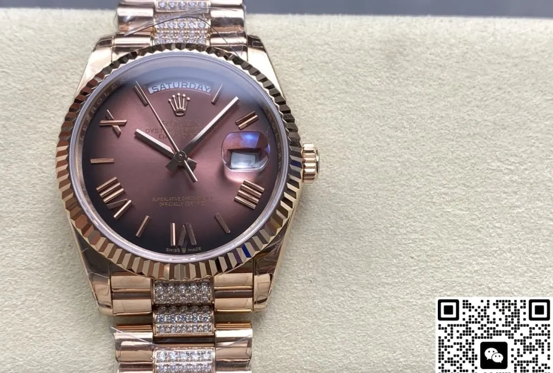 8+ Factory Rolex Day-Date m128235-0076 1:1 Best Edition Replica Watch