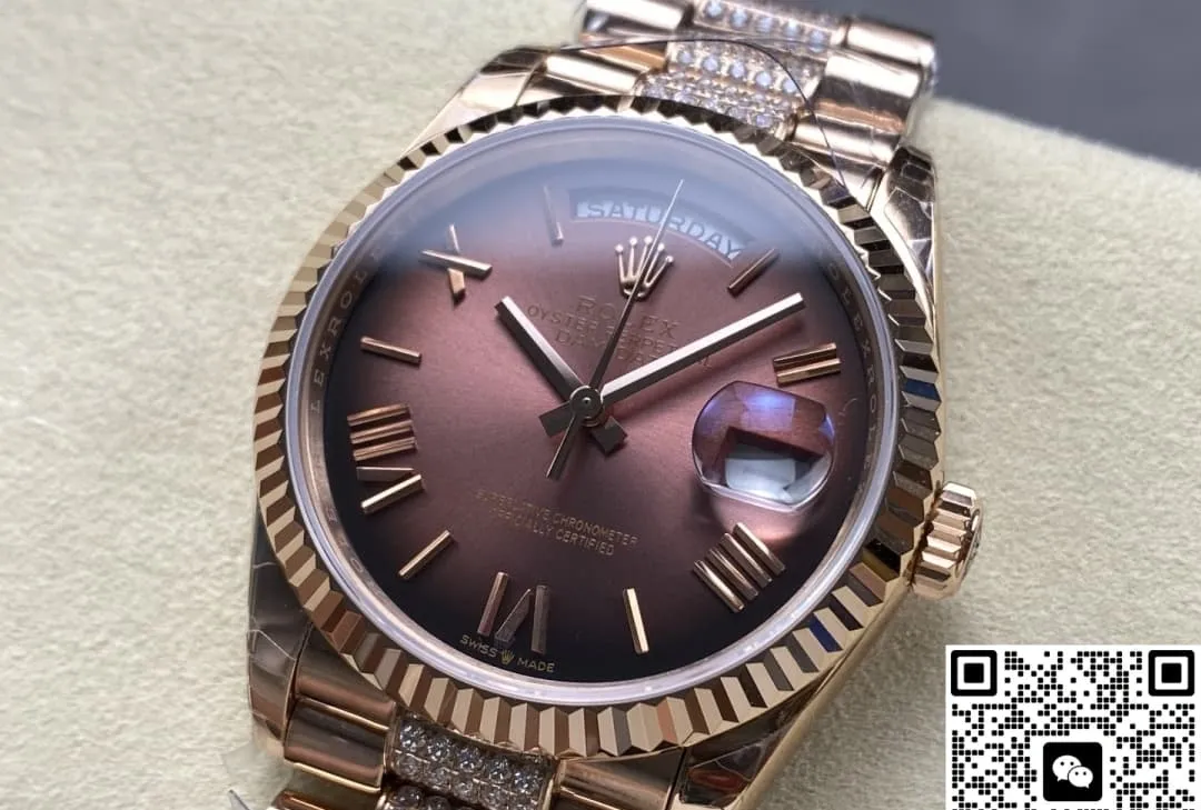 8+ Factory Rolex Day-Date m128235-0076 1:1 Best Edition Replica Watch