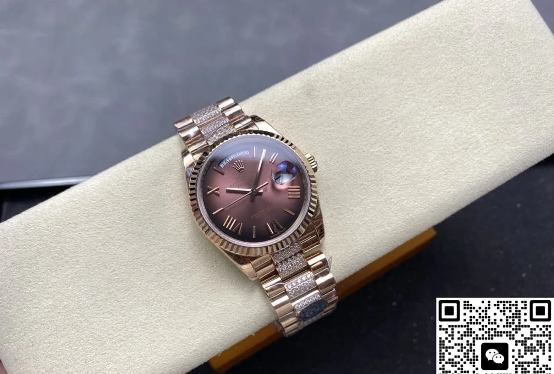 8+ Factory Rolex Day-Date m128235-0076 1:1 Best Edition Replica Watch