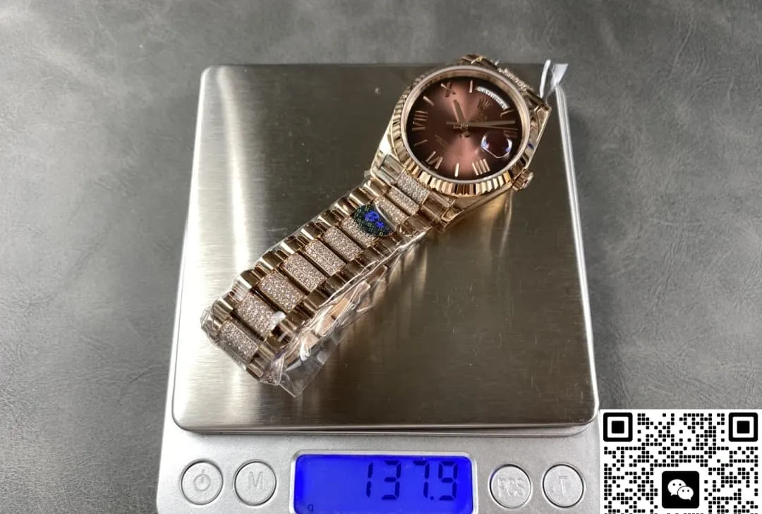 8+ Factory Rolex Day-Date m128235-0076 1:1 Best Edition Replica Watch