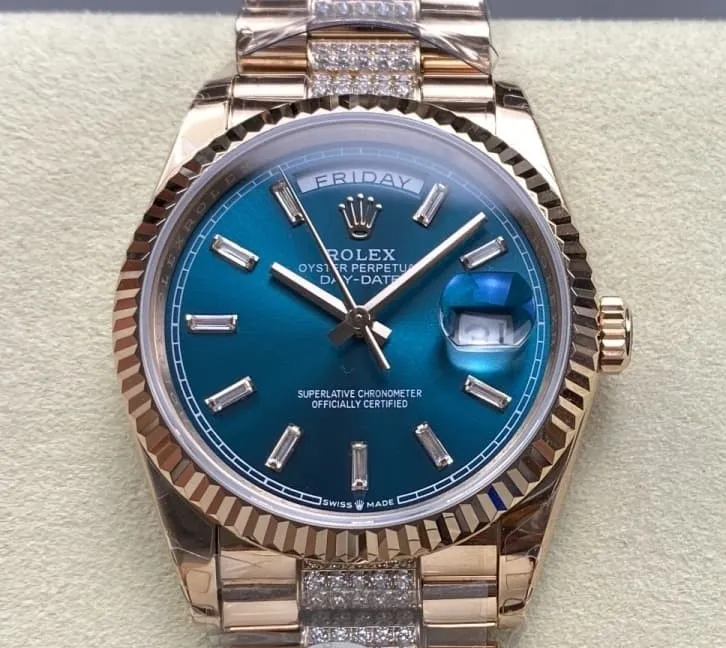 8+ Factory Rolex Day-Date m128235-0086 1:1 Best Edition Replica Watch