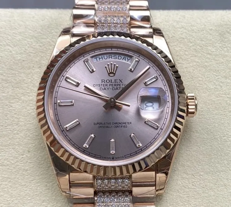 8+ Factory Rolex Day-Date m128235-0088 1:1 Best Edition Replica Watch