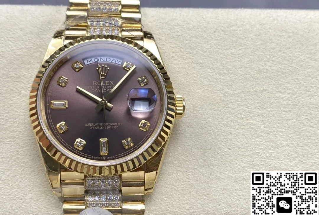 8+ Factory Rolex Day-Date m128238-0024 1:1 Best Edition Replica Watch