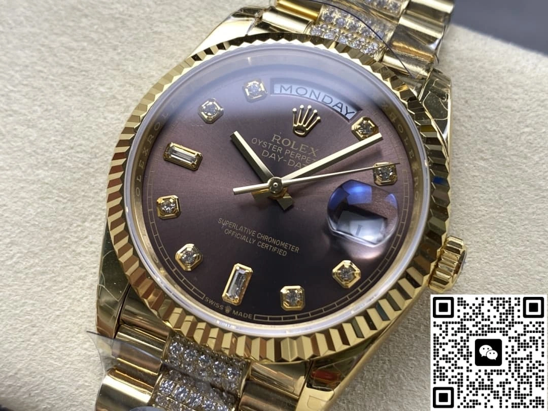 8+ Factory Rolex Day-Date m128238-0024 1:1 Best Edition Replica Watch