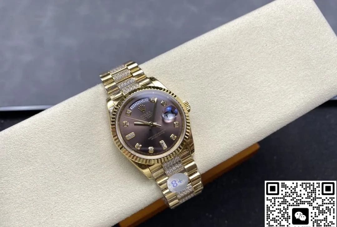 8+ Factory Rolex Day-Date m128238-0024 1:1 Best Edition Replica Watch