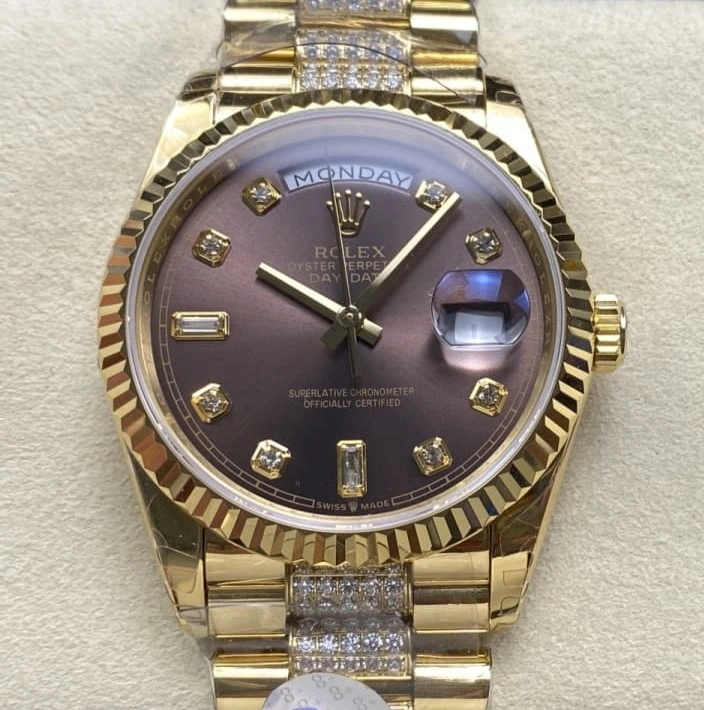 8+ Factory Rolex Day-Date m128238-0024 1:1 Best Edition Replica Watch