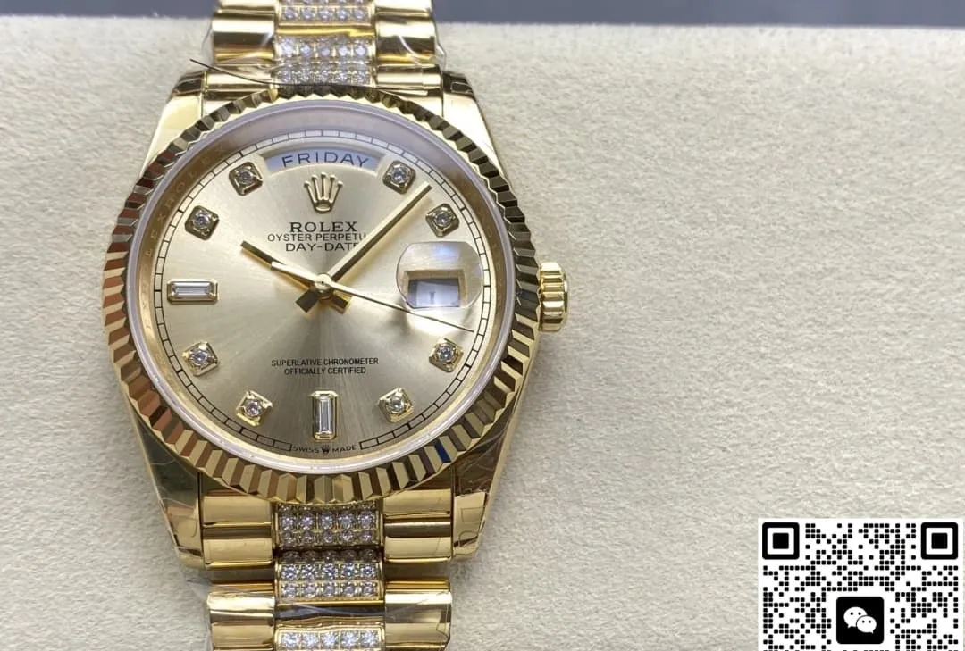 8+ Factory Rolex Day-Date m128238-0026 1:1 Best Edition Replica Watch