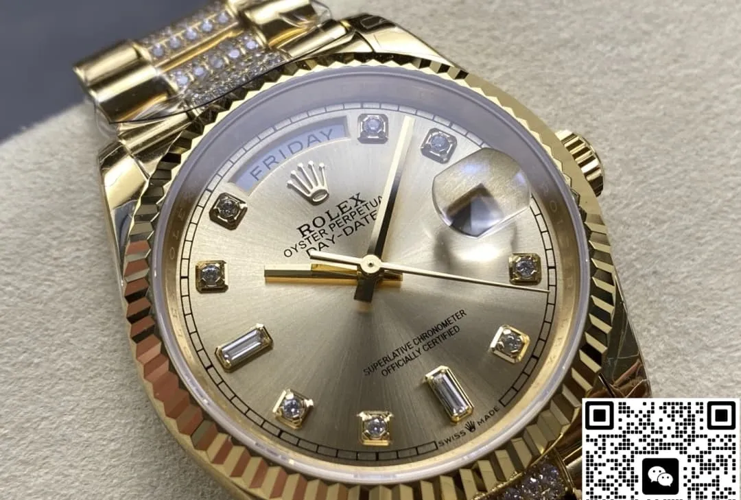 8+ Factory Rolex Day-Date m128238-0026 1:1 Best Edition Replica Watch