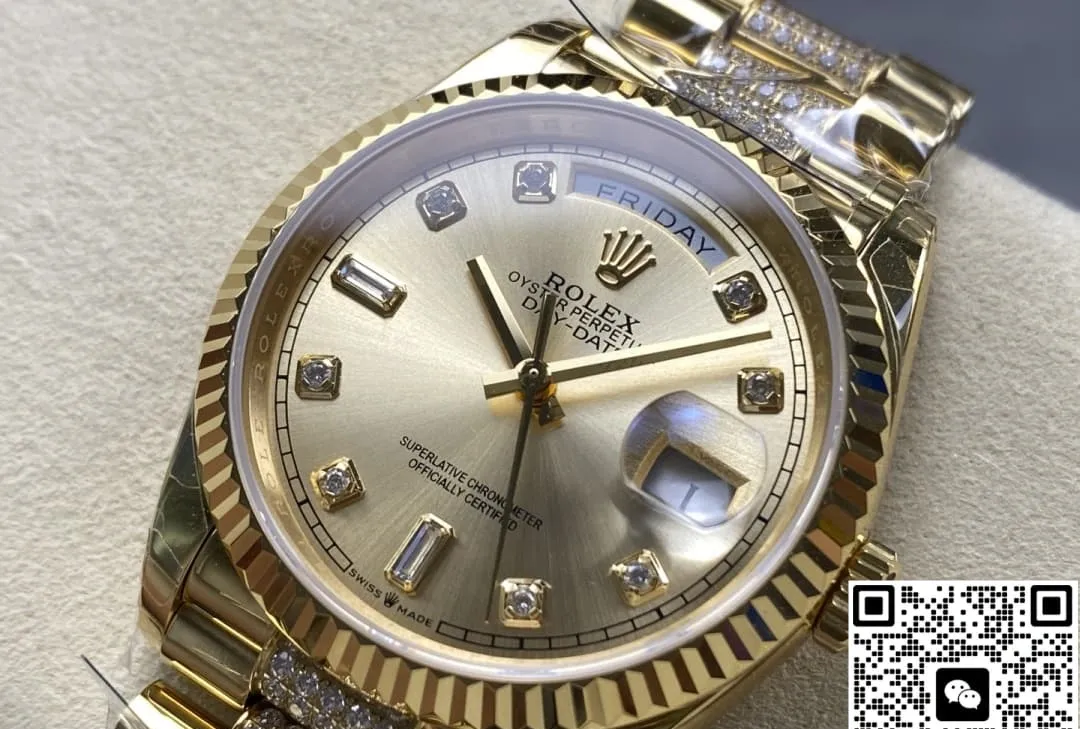 8+ Factory Rolex Day-Date m128238-0026 1:1 Best Edition Replica Watch