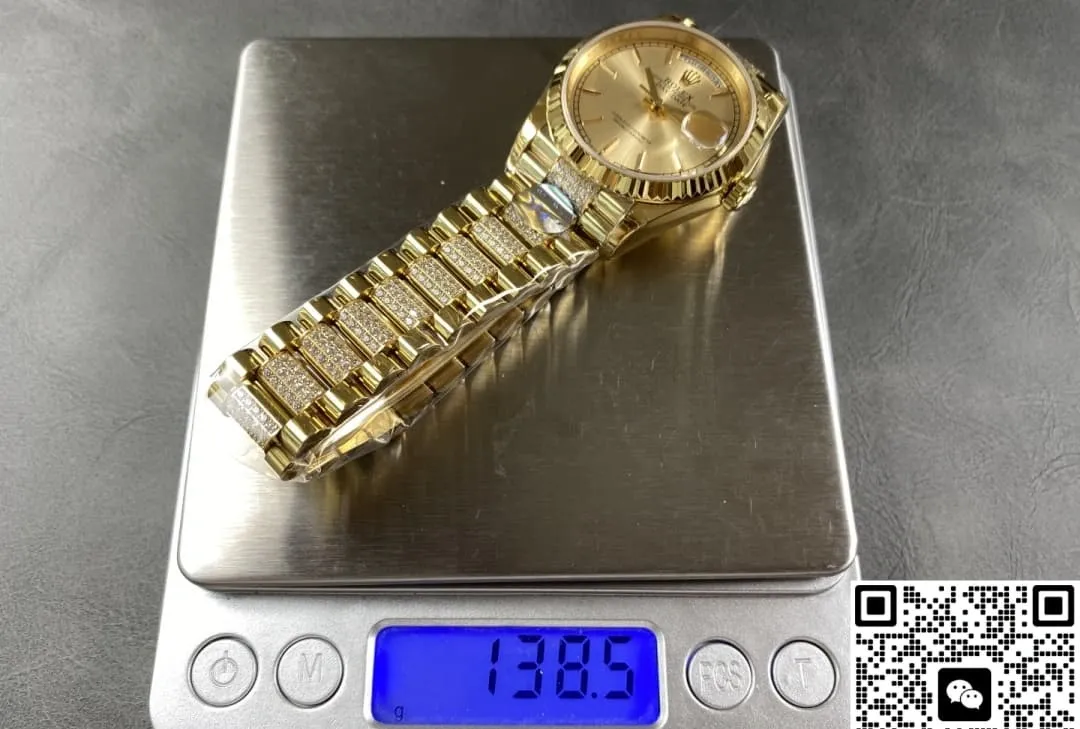 8+ Factory Rolex Day-Date m128238-0046 1:1 Best Edition Replica Watch