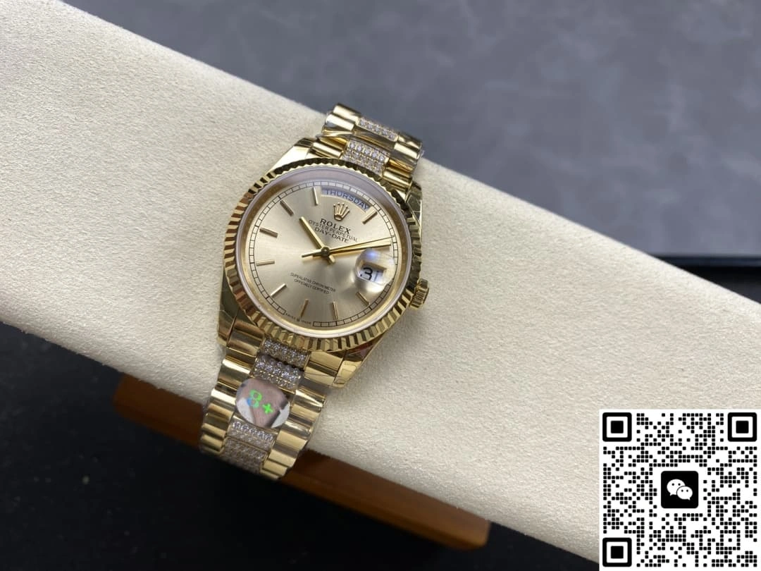 8+ Factory Rolex Day-Date m128238-0046 1:1 Best Edition Replica Watch