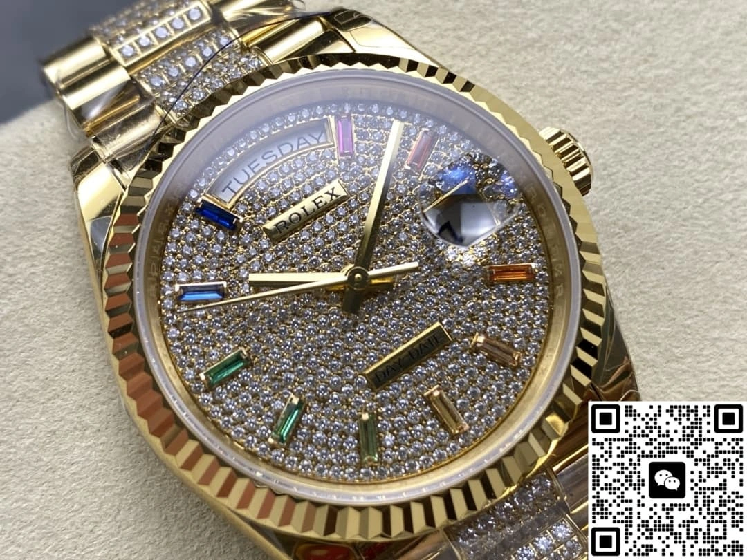 8+ Factory Rolex Day-Date m128238-0052 1:1 Best Edition Replica Watch