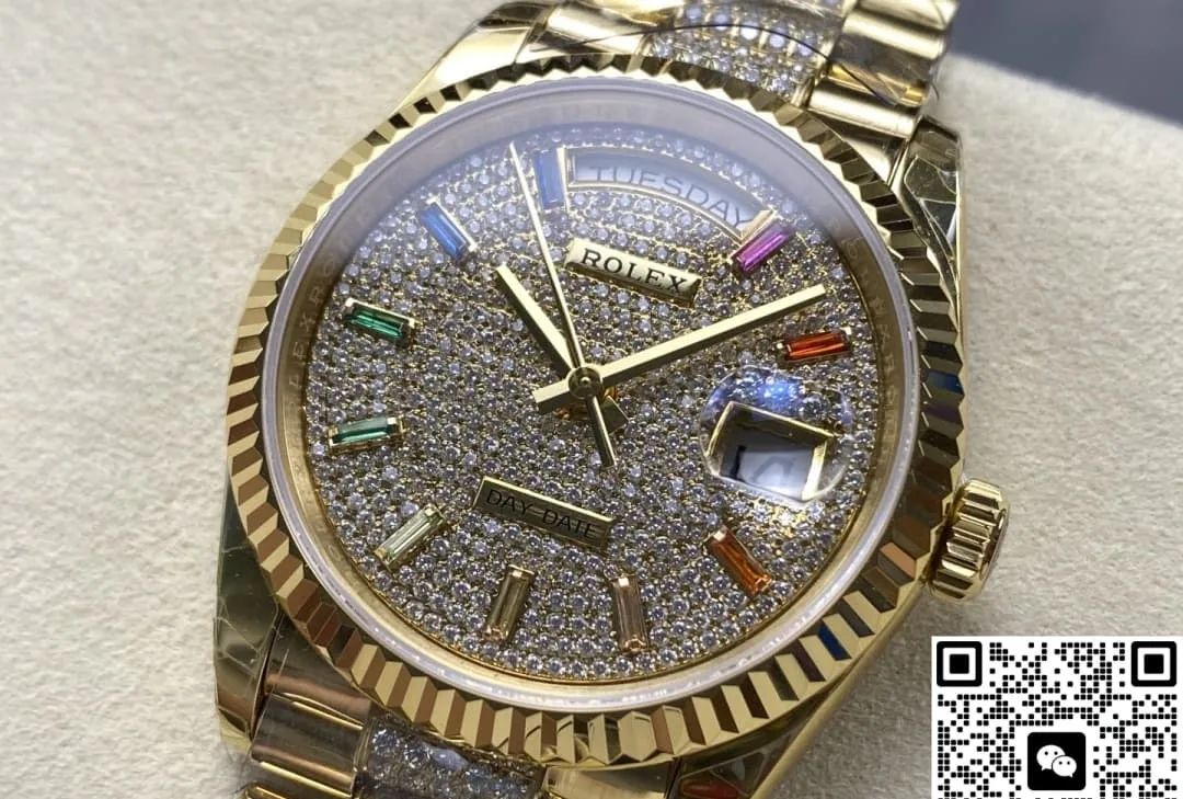 8+ Factory Rolex Day-Date m128238-0052 1:1 Best Edition Replica Watch